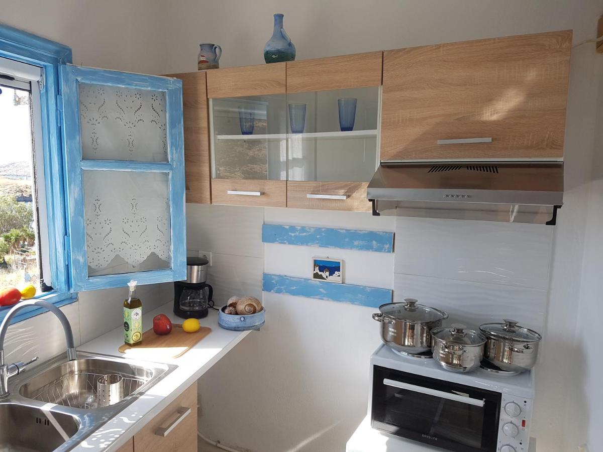 키트노스 House On The Beach Ground Floor 빌라 외부 사진